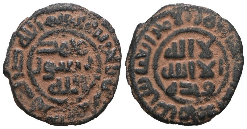 Islamic coin. Artificial sandpatina. Weight 2,55 gr - Diameter 18 mm.