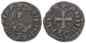 Venezia - Andrea Contarini (1367-1382) - Tornesello - Paol. 6 - Mi. Weight 0,81 gr - Diameter 16 mm.