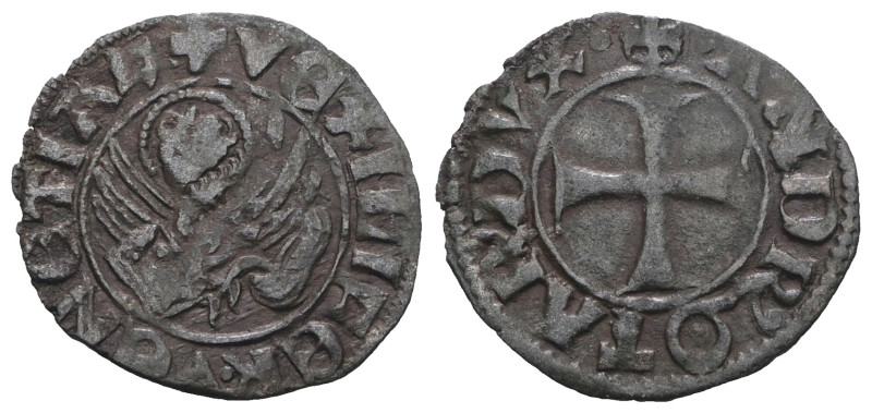 Venezia - Andrea Contarini (1367-1382) - Tornesello - Paol. 6 - Mi. Weight 0,72 ...