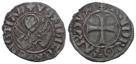 Venezia - Andrea Contarini (1367-1382) - Tornesello - Paol. 6 - Mi. Weight 0,72 gr - Diameter 15 mm.