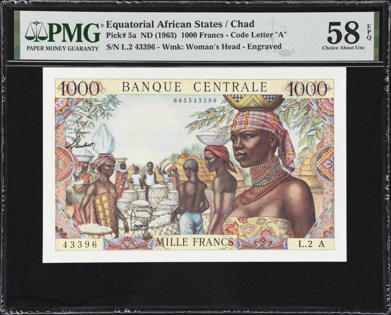 EQUATORIAL AFRICAN STATES. Banque Centrale - Etats de l'Afrique Equatoriale. 100...