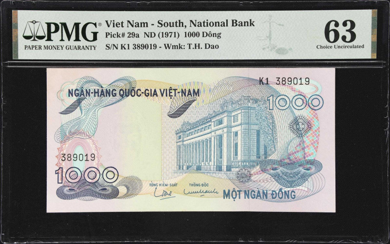 MIXED LOTS. Lot of (6). French Indo-China & South Vietnam. Mixed Banks. Mixed De...