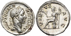SEVERE ALEXANDRE (222-235), AR denier, 231, Rome. D/ IMP SEV ALE-XAND AVG T. l. à d. R/ VIRTVS- AVG Virtus deb. à g., ten. une petite Victoire et son ...