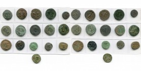 lot de 16 bronzes: Thrace, Deultum, Otacilia Severa, R/ Zeus; Mesembria, Philippe Ier et Otacilia Severa (3), R/ Déméter, Dionysos, Homonoia; Macédoin...