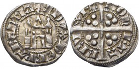 BRABANT, Duché, Jean III (1312-1355), AR esterlin au châtel brabançon, à partir de 1317/1318, Bruxelles. D/ +·I· DVX: DE· BRABANTIA Châtel. R/ MON-ETA...