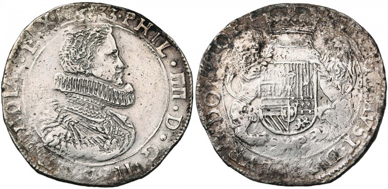 TOURNAI, Seigneurie, Philippe IV (1621-1665), AR ducaton, 1633. Premier type. D/...
