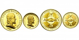 ITALIE, VATICAN, lot de 2 médailles, 1962, Ouverture du concile Vatican II. AV, 25 mm (7,89 g) et 19 mm (3,88 g).
Fleur de Coin
