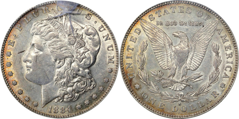 1884-S Morgan Silver Dollar. EF-45 (PCGS). OGH Generation 3.0.
A significant fr...