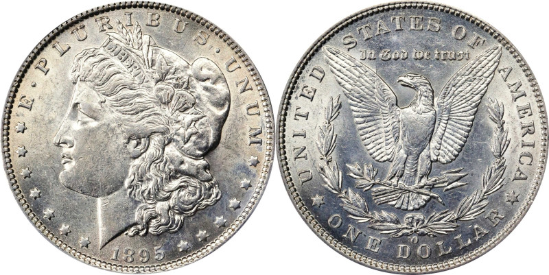 1895-O Morgan Silver Dollar. AU-50 (PCGS). CAC. OGH Generation 2.0 Doily.
PCGS#...