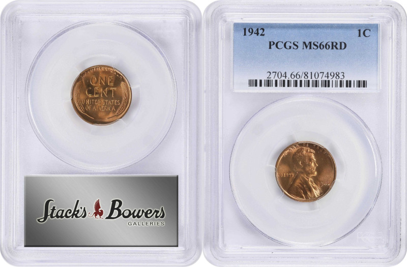 Lot of (2) 1940s Lincoln Cents. (PCGS).
Included are: 1941 Proof-64 RD; and 194...