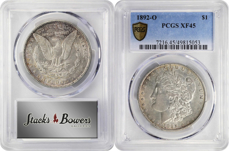 Lot of (2) Mintmarked Morgan Silver Dollars. (PCGS).
Included are: 1879-S Rever...