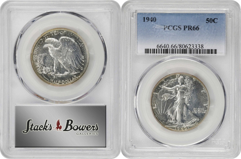 1940 Proof Set. (PCGS).
All examples are individually graded and encapsulated b...