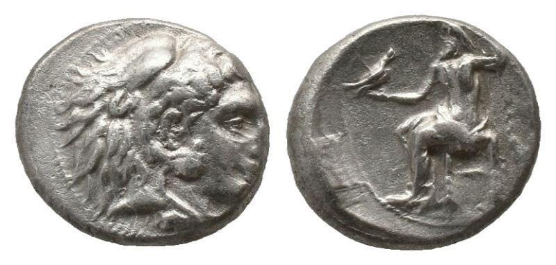 Kings of Macedon. Alexander III "the Great" 336-323 BC. Drachm. . AR
Weight: 4....