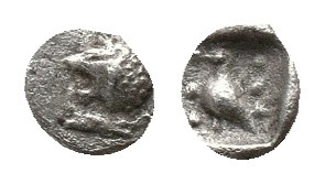 Caria. Mylasa. 420-390 BC. AR
Weight: 0.24 g
Diameter: 5.65 mm