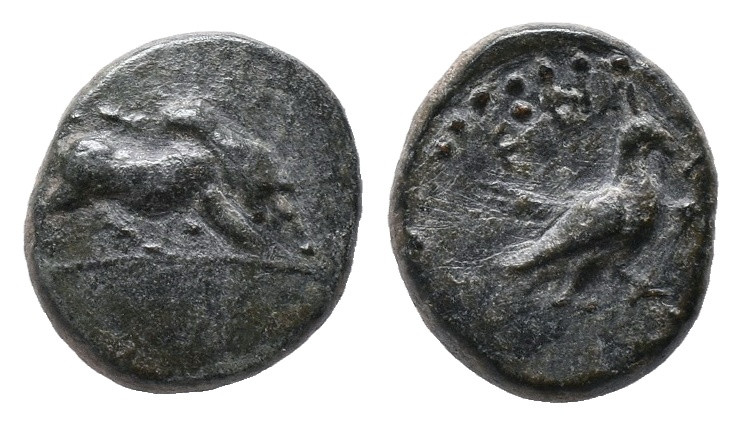 Asia Minor Uncertain Greek Coin. 2nd-1st century BC. AE
Weight: 4.08 g
Diamete...