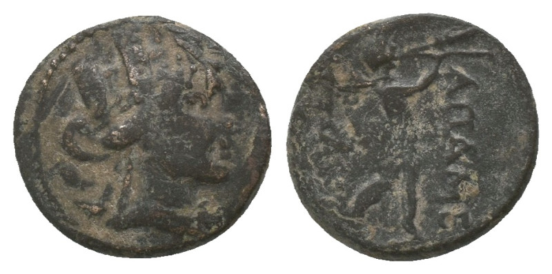 Phrygia. Apameia. 88-40 BC. AE
Weight: 3.29 g
Diameter: 16.99 mm