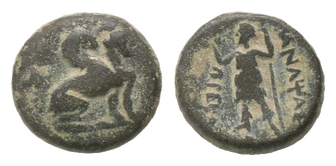 Pamphylia. Perge. 200-0 BC. AE
Weight: 4.30 g
Diameter: 16.23 mm