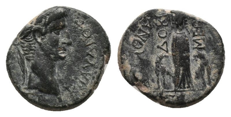 Roman Provincial Coin. AE Weight: 4.64 g
Diameter: 18.63 mm