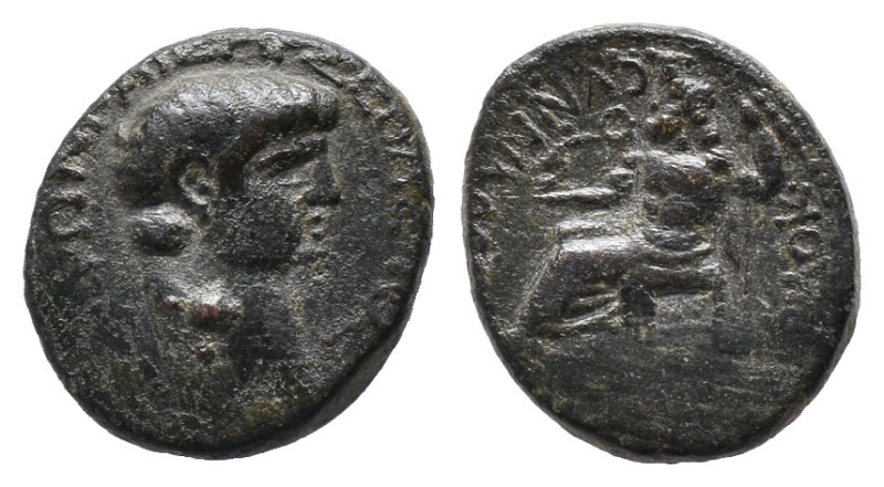 Roman Provincial Coin. AE Weight: 4.33 g
Diameter: 18.44 mm