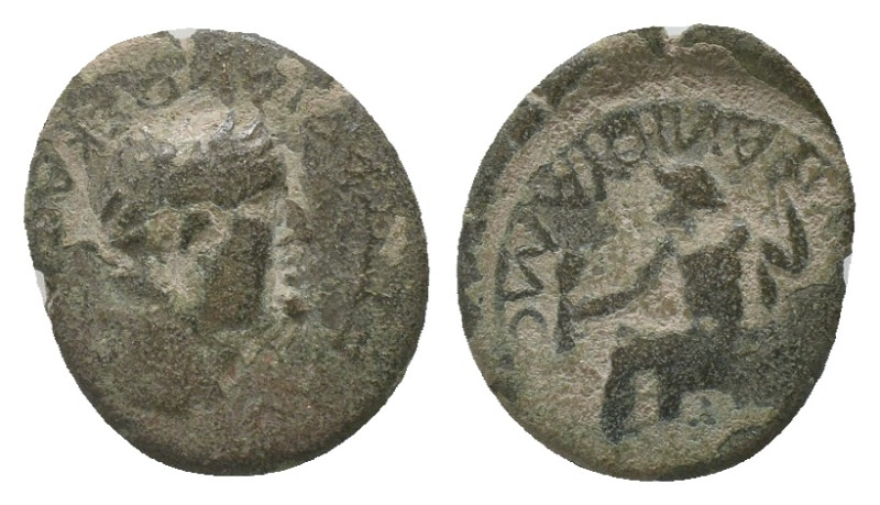 Roman Provincial Coin. AE Weight: 3.54 g
Diameter: 19.21 mm