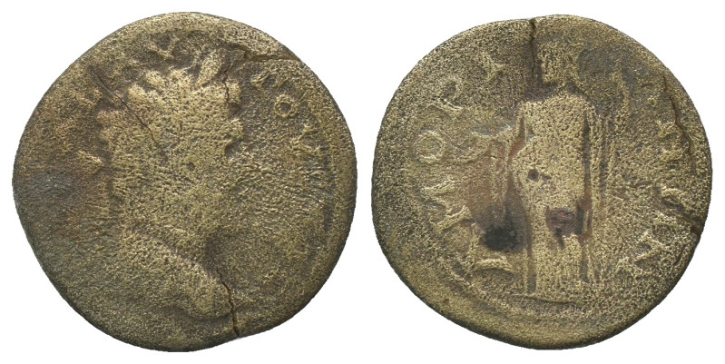 Roman Provincial Coin. AE
Weight: 7.03 g
Diameter: 24.53 mm