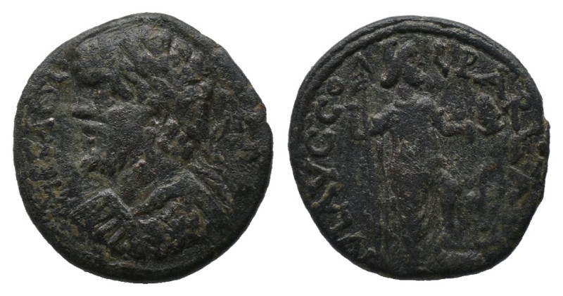 Roman Provincial Coin. AE Weight: 5.07 g
Diameter: 21.85 mm