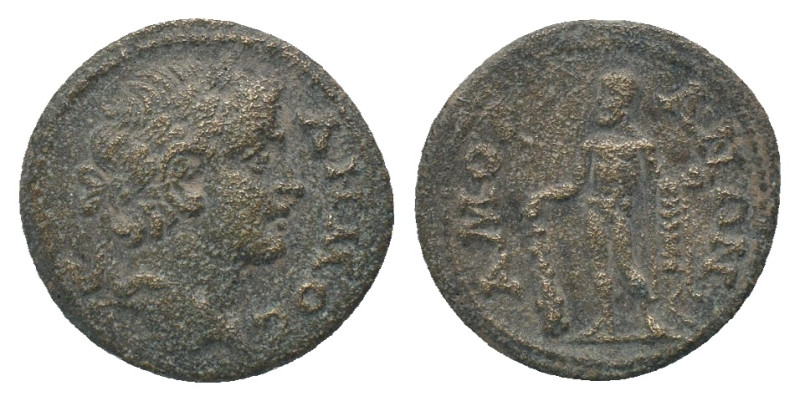 Roman Provincial Coin. AE
Weight: 3.71 g
Diameter: 19.37 mm