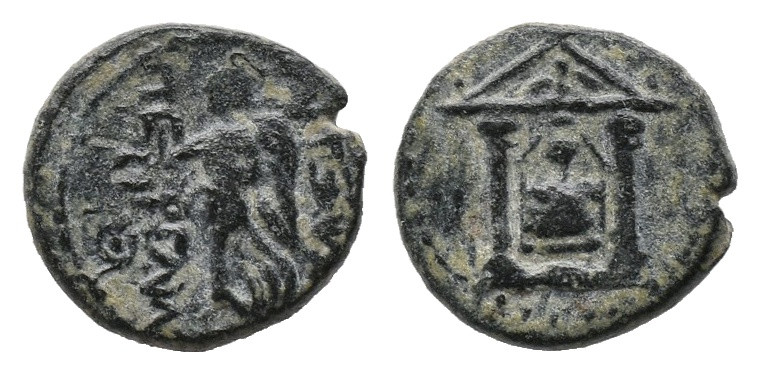 Roman Provincial Coin. AE Weight: 2.63 g
Diameter: 14.14 mm