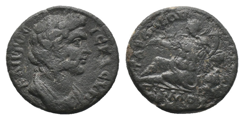 Roman Provincial Coin. AE Weight: 4.77 g
Diameter: 19.38 mm