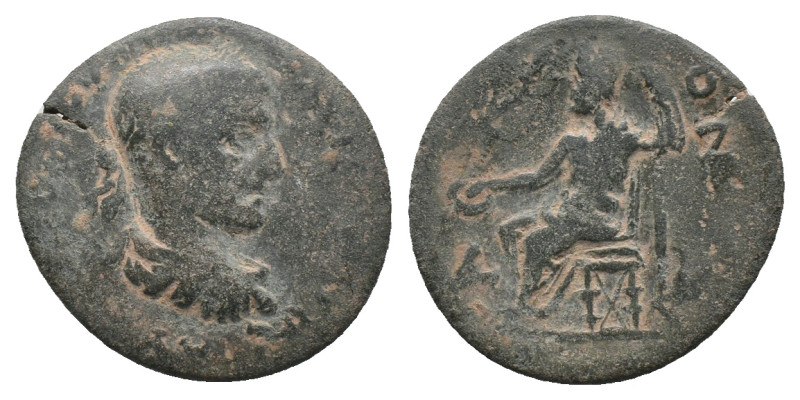 Roman Provincial Coin. AE Weight: 5.70 g
Diameter: 24.47 mm