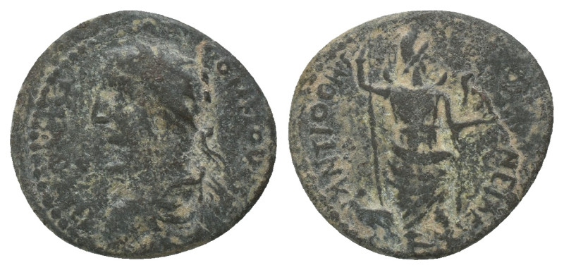 Roman Provincial Coin. AE
Weight: 4.36 g
Diameter: 21.84 mm