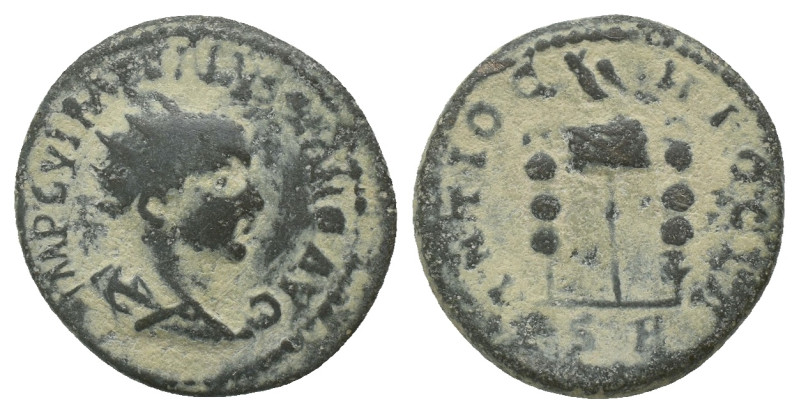 Roman Provincial Coin. AE
Weight: 7.48 g
Diameter: 23.86 mm