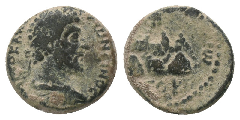 Roman Provincial Coin. AE
Weight: 7.60 g
Diameter: 19.36 mm