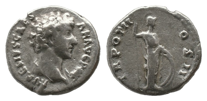 Marcus Aurelius. AD. 161-180. Rome. Denarius. AR. Weight: 2.34 g
Diameter: 16.7...