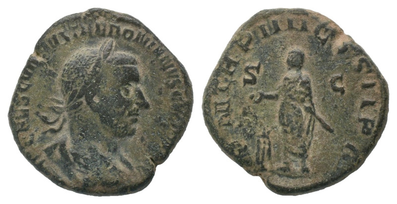 Severus Alexander. AD 222-235. Rome. Sestertius. AE.
Weight: 18.71 g
Diameter:...