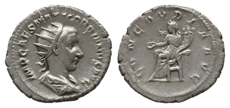 Gordianus III. AD 238-244. Rome. Antoninianus AR. Weight: 3.58 g
Diameter: 20.7...