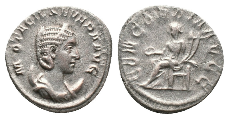 Otacilla Severa. AD 246-248. Rome. Antoninianus AR. Weight: 3.31 g
Diameter: 21...