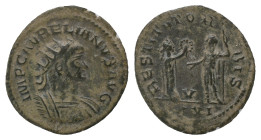Aurelian AD 270-275. Antoninianus. AE. Weight: 3.65 g
Diameter: 23.68 mm