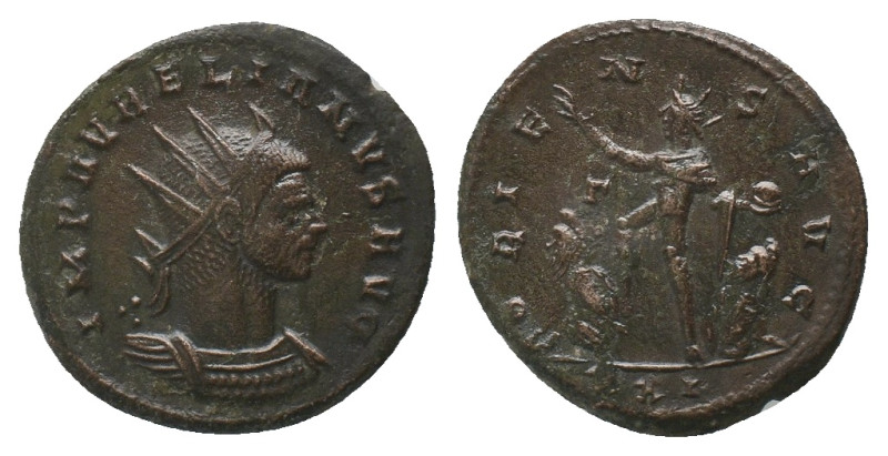 Aurelian AD 270-275. Antoninianus. AE. Weight: 3.70 g
Diameter: 21.15 mm