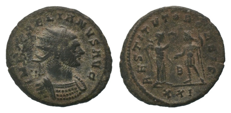 Aurelian AD 270-275. Antoninianus. AE Weight: 3.86 g
Diameter: 21.29 mm