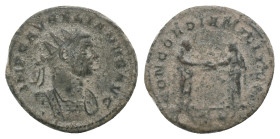 Aurelian AD 270-275. Antoninianus. AE
Weight: 3.89 g
Diameter: 21.25 mm