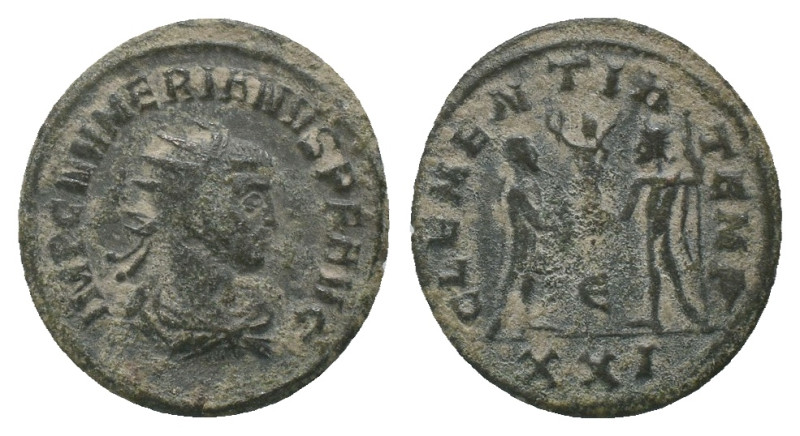 Numerian AD 283-284. Antoninianus. AE Weight: 3.11 g
Diameter: 21.89 mm