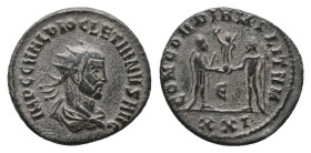 Diocletian AD 284-305. Antoninianus. AE. Weight: 3.53 g
Diameter: 21.23 mm