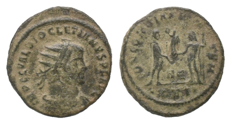 Diocletian AD 284-305. Antoninianus. AE
Weight: 3.21 g
Diameter: 21.69 mm