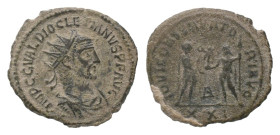 Diocletian AD 284-305. Antoninianus. AE.
Weight: 3.48 g
Diameter: 19.81 mm
