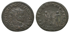 Diocletian AD 284-305. Antoninianus. AE
Weight: 4.0 g
Diameter: 19.98 mm