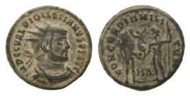 Diocletian AD 284-305. Antoninianus. AE
Weight: 4.39 g
Diameter: 19.91 mm