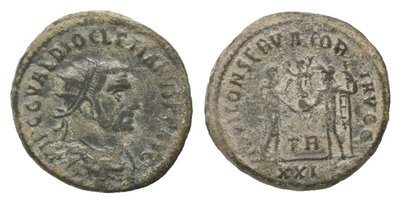 Diocletian AD 284-305. Antoninianus. AE
Weight: 4.49 g
Diameter: 21.17 mm