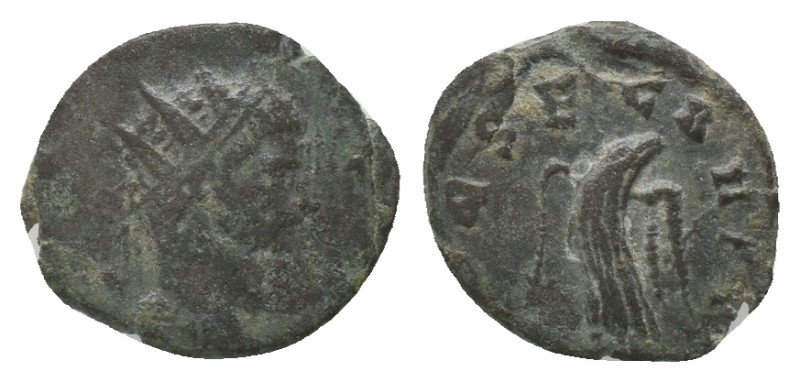 Claudius II. AD 268-270. Antoninianus. AE.
Weight: 1.64 g
Diameter: 16.24 mm