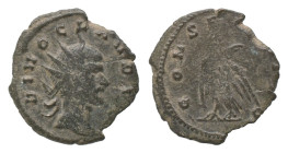 Claudius II. AD 268-270. Antoninianus. AE.
Weight: 2.38 g
Diameter: 20.55 mm